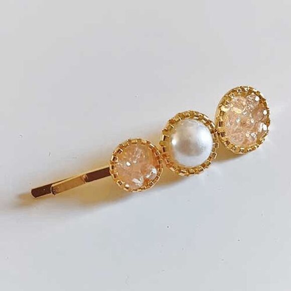 2/$21 Three Piece Bobby Pin Hair Accessory Set - Picture 3 of 8